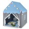 Kids Playhouse Tent with Star Lights and Mat Perfect for Birthday Gift